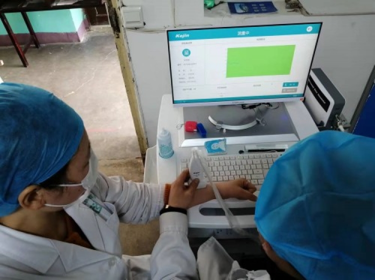 寶雞衛(wèi)生服務站選擇科進超聲骨密度儀